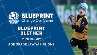 Mini Rugby Age Grade Law Variations  Scottish Rugby Blueprint Blether [upl. by Thayne]