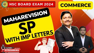 SP MAHAREVISION LEC 1 IMP LETTERS  HSC BOARD EXAM 2024 MAHARASHTRA BOARD  Ashish Sir  Dinesh Sir [upl. by Eremaj161]