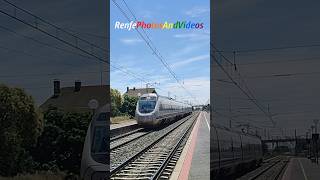 Renfe Alvia S120 Madrid Pamplona a toda velocidad por Luceni [upl. by Airal]