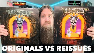 Testament  The LegacyThe New Order Originals Vs Reissues [upl. by Ecnaiva]