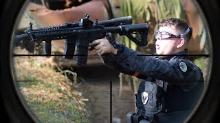 Pro Sniper Exterminates Airsoft Noob Infestation 🐀 100 KILLS [upl. by Ahtamat]