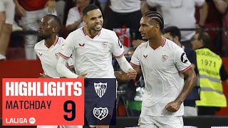 Resumen de Sevilla FC vs Rayo Vallecano 22 [upl. by Tsenrae776]