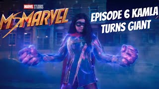 Ms Marvel Episode 6 Ms Marvel Turns Giant Scene [upl. by Oned]