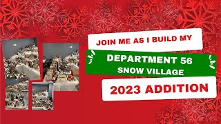 Department 56 Snow Village Adding Buildings [upl. by Siahc]