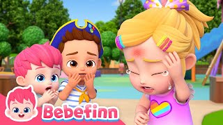 Ouch Bebefinn Got A Boo Boo  EP114  Boo Boo Song In The Park  Fun Nursery Rhymes for Kids [upl. by Bridgid]