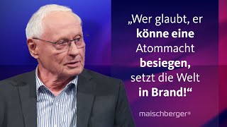 MarieAgnes StrackZimmermann und Oskar Lafontaine diskutieren über den UkraineKrieg  maischberger [upl. by Maleeny]