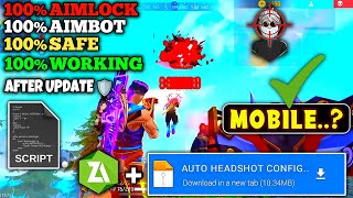 OB46  Free Fire headshot hack file new update tamil  free fire headshot hack config file mediafıre [upl. by Bradley261]