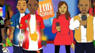 Soulja Boy Tell Em on 106 amp Drive Cartoon Parody  BYOB ENT [upl. by Larrisa]