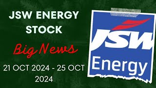 JSW Energy share latest news  jsw energy share  jsw energy share news today  HareKrishna jsw [upl. by Tootsie]