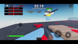 Unnamed shooterRoblox roblox gungame [upl. by Htiekel]