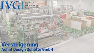 Versteigerung Achat Design Schütte GmbH l IVG [upl. by Lang]