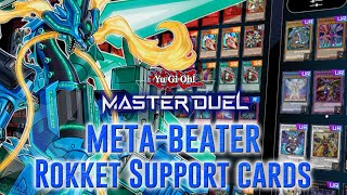 The new BORRELOAD  ROKKET SUPPORT IS HERE  Top tier GUIDE and Deck list  Yugioh Master Duel [upl. by Davida35]