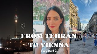 First day in Vienna as a student tehran to Vienna part 2 Vlog [upl. by Bivins]