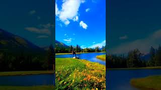 At Kananaskis Golf Course Just love Rocky mountains 🇨🇦 [upl. by Marks122]