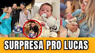 VIRGÍNIA SURPREENDE LUCAS GUEDEZ COM ANIVERSÁRIO SURPRESA 😱 [upl. by Demaggio]