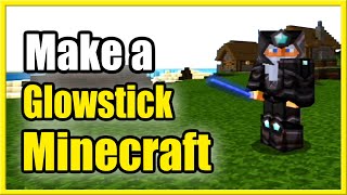 How to Make a Glow Stick in Minecraft on PS4 PS5 Xbox PC Switch Mobile [upl. by Chung]