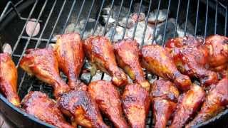 How to make BBQ Chicken  Easy Basic BBQ Grilled Chicken [upl. by Aisatsana718]