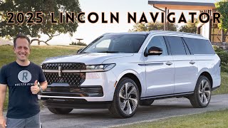 Is the 2025 Lincoln Navigator the BEST new full size luxury SUV [upl. by Ardnuek]