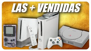 Las Consolas de Videojuegos Más Vendidas de la HISTORIA [upl. by Hairaza]