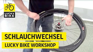 Video Workshop  Schlauchwechsel MTB [upl. by Hazen]