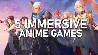 5 Incredibly Immersive Anime Games Like Genshin Impact [upl. by Ahsein]