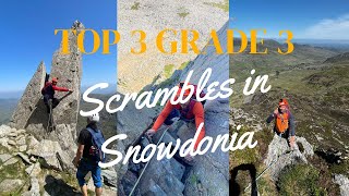 Top 3 Grade 3 Scrambles In Snowdonia [upl. by Erna]