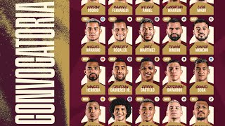 CONVOCATORIA VINOTINTO PARA ECUADOR y PERU [upl. by Amsirak]