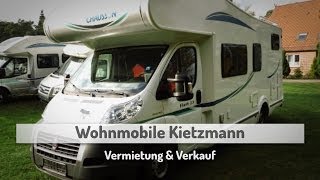 Wohnmobil mieten Hamburg Caravan Hamburg Reisemobil Hamburg Wohnmobile Kietzmann [upl. by Alitta]