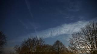 Geminiden 2016  bedeckter Himmel und Vollmond behindern die Sicht [upl. by Papotto]