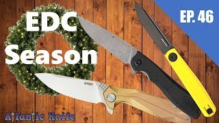 New Real Steel Kubey amp Bestch Folding amp Slip Joint Knives  AK Blade EP 46 EDC Knife Season GIVEAWAY [upl. by Eitirahc804]