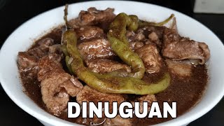 PORK DINUGUAN  TIDTAD KAPAMPANGAN  HOW TO COOK DINUGUAN  AMY GUEVARRA [upl. by Adnaval]