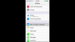 How to Create Subscribed Calendar ics ical on iPhone iOS 7 amp iOS 8 [upl. by Thad]