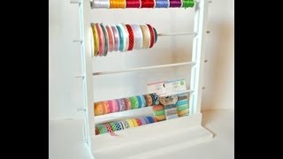 Aufbewahrung für Bänder und Washi Tape [upl. by Elleiand329]