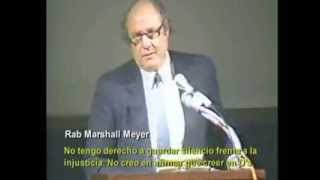 Marshall Meyer El rabino del siglo [upl. by Carleton]