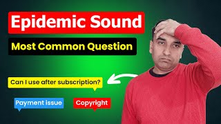 How to use Epidemic Sound royalty Free Music  epidemic sound payment problem in india how to fix [upl. by Unhsiv168]