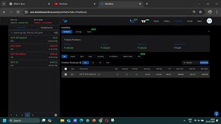 NIFTY 50 PROFIT BOOKING WITH BRACKET ORDER [upl. by Vitale576]