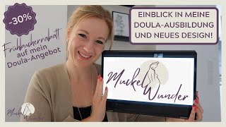 VLOG Einblick in mein DoulaAusbildungswochenende  Veröffentlichung meines DoulaAngebots [upl. by Anaujd85]