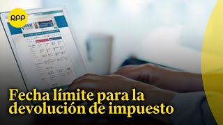 Sunat ¿Cómo funciona la devolución de impuesto a personas naturales [upl. by Meave]