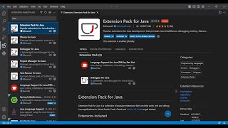 Error while installing Extension Pack for Java extension Please check the log for more details [upl. by Akehsyt]