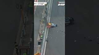 MASSIVE crash at Spa 😮 [upl. by Felipa]