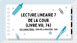 De la Cour  Lecture linéaire n°7  Littérature d’idées du XVIe au XVIIIe siècle [upl. by Stauffer]