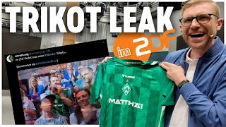 TRIKOT LEAK im LIVE TV feat Per Mertesacker  ZDF  SV Werder Bremen  WERDERTV INSIDE [upl. by Kcireddor844]