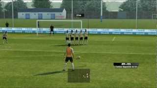 PES 2013 Trucos Lanzamiento Faltas Goles [upl. by Lukin431]