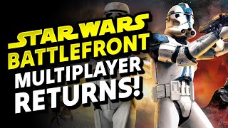 HUGE NEWS Star Wars Battlefront 1 and 2 Multiplayer IS BACK for ALL PLATFORMS [upl. by Leihcar]