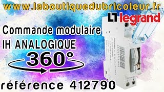 Horloge analogique programmable 412790 sur laboutiquedubricoleur [upl. by Boatwright711]