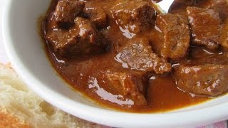 Goveđi gulašBeef stew [upl. by Eenobe]