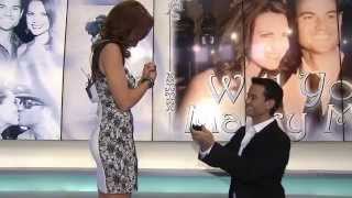 Best Surprise Proposal  Weatherman proposes to Morning News Anchor [upl. by Annoyt462]