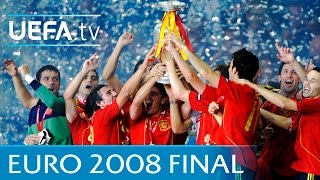 Spain v Germany UEFA EURO 2008 final highlights [upl. by Narot356]