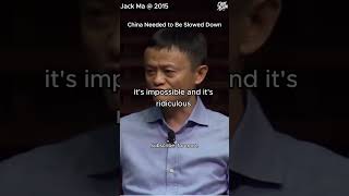 China Needed to Be Slowed Downjackma [upl. by Ynohtnaluap]