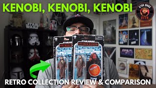 Obi Wan Kenobi  Retro Collection  Wandering Jedi  Review and Comparison  Hasbro [upl. by Suzetta]